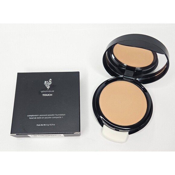 Younique Touch Complexion+ Pressed Powder Foundation Taffeta .21oz New in Box - Picture 1 of 7